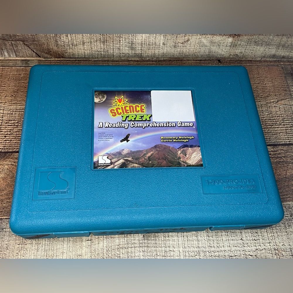 RARE 2003 LinguiSystems “Science Trek: A Reading Comprehension Game" Complete!